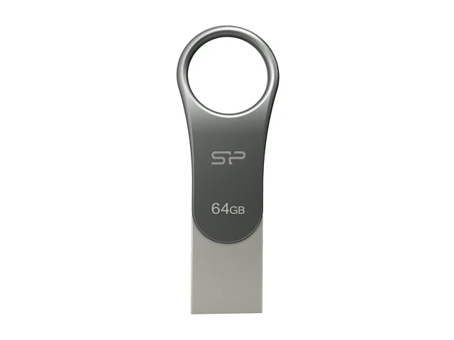 Silicon Power Silicon Power Mobile C80 64GB USB-C/USB 3.0 Flash Drive SP064GBUC3C80V1S — product photo