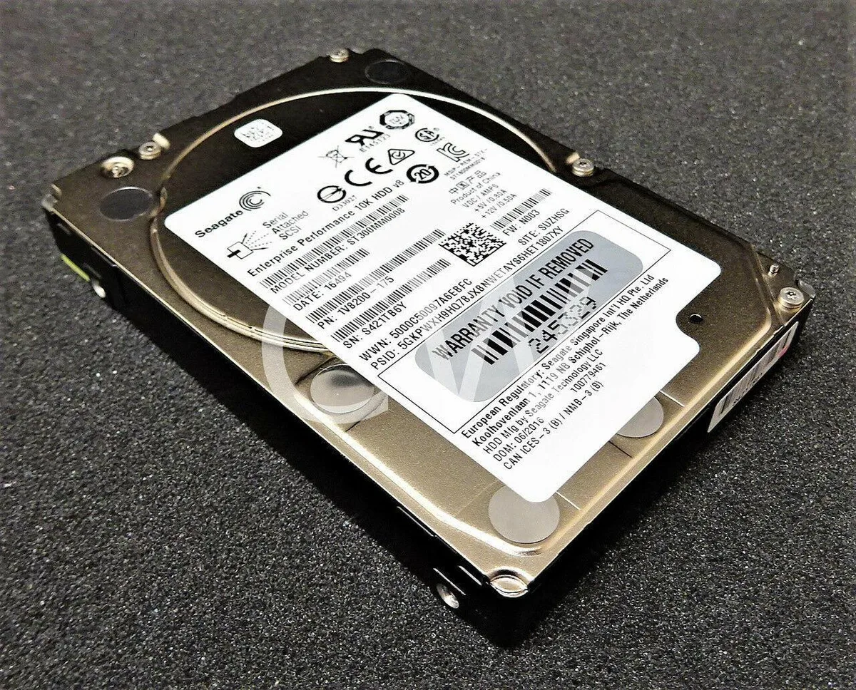 Seagate Seagate ST300MM0008 300GB 10000RPM 12Gbps SAS 2.5" internal hard drive — product photo