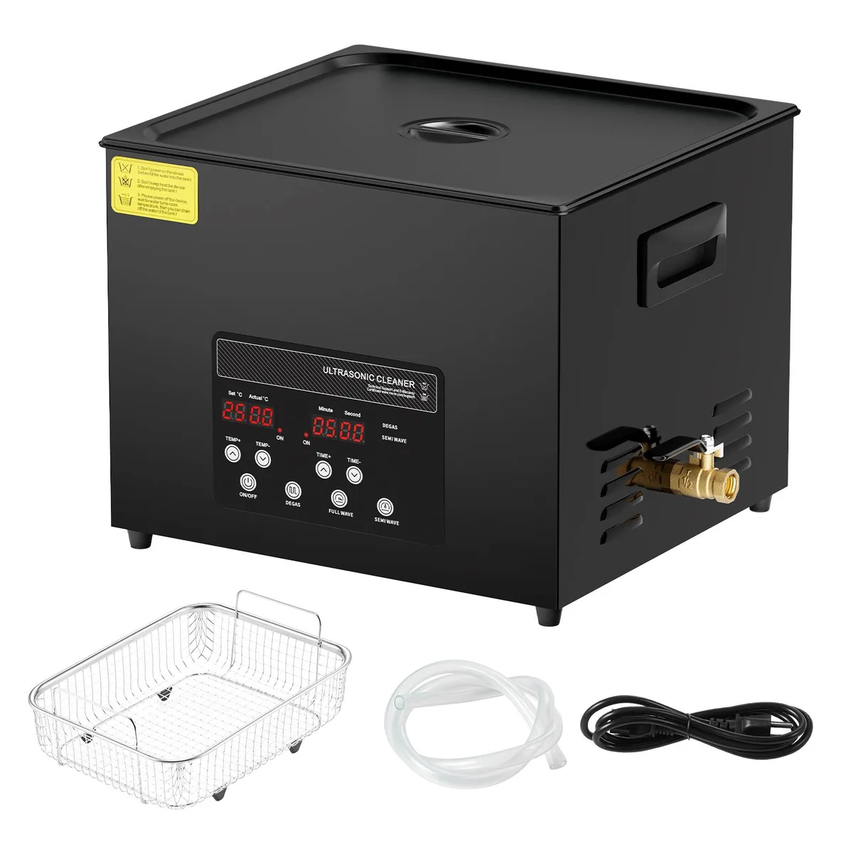 VEVOR VEVOR 15L Ultrasonic Cleaner 360W 40kHz Heater Timer Degassing — product photo