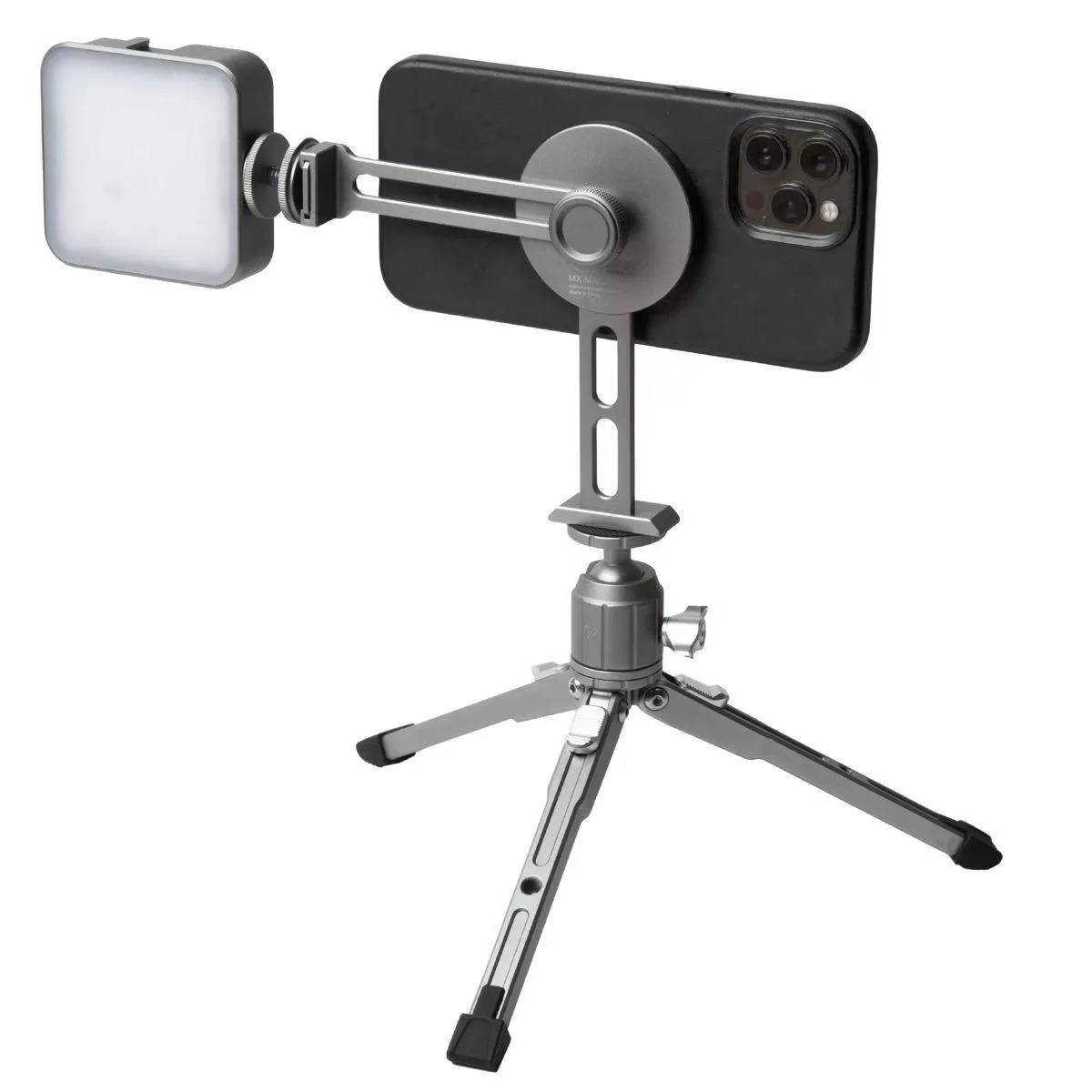 Nisi Nisi Explorer MX-KIT Magnetic Tripod Phone Mount with Table Top Tripod and LED Light — product photo