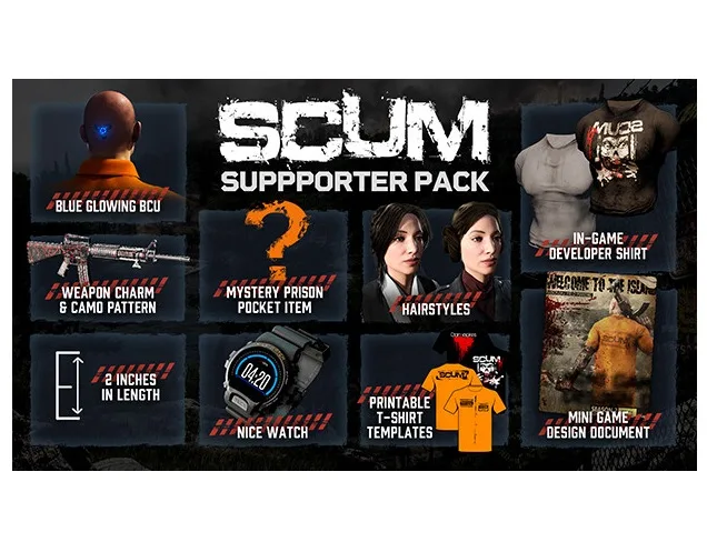Secret Mode Secret Mode 87114 SCUM Supporter Pack downloadable game — product photo