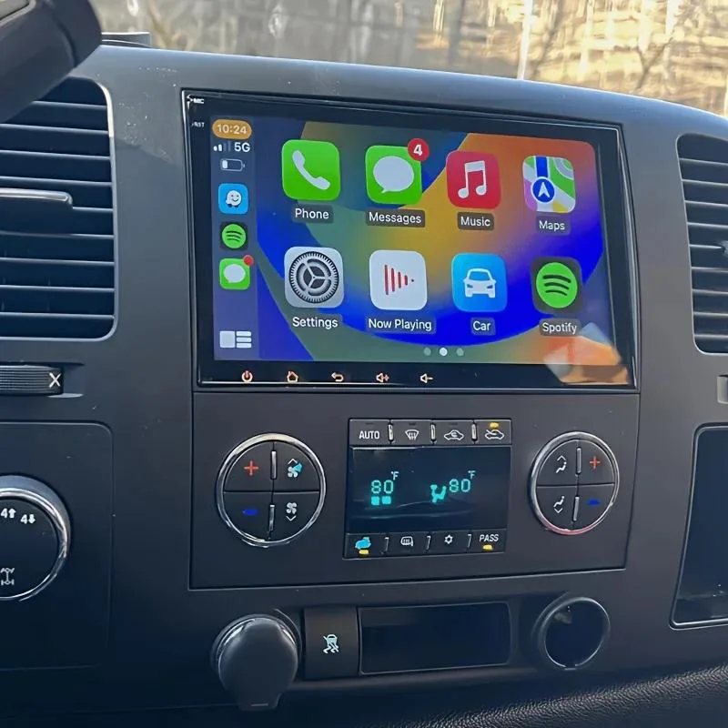 Strafriture Strafriture GPS Navigation 8 Inch for GMC Sierra 1500 Chevrolet Silverado 2008-2013 2GB 32GB — product photo