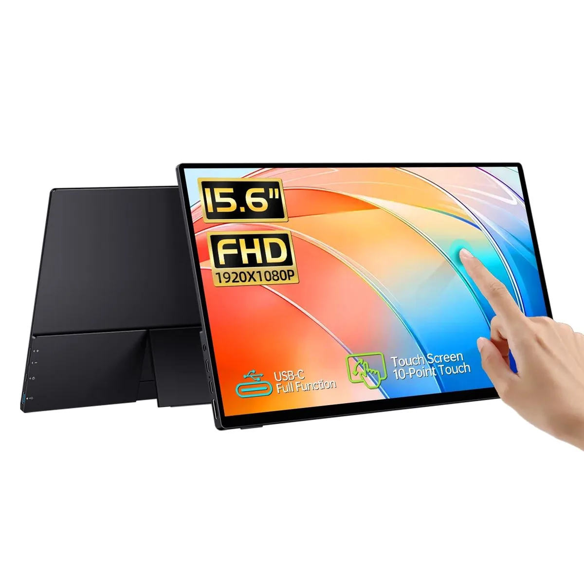 Bipra Bipra 15.6" Touchscreen Portable Monitor 2 in 1 accessory — product photo