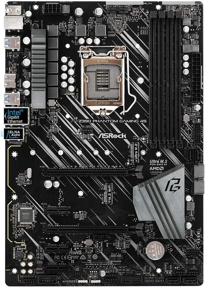 ASRock ASRock Z390 Phantom Gaming 4S Intel motherboard — product photo
