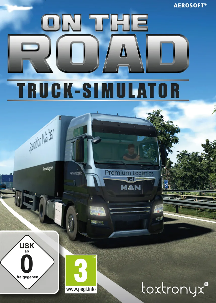 Aerosoft GmbH Aerosoft GmbH 62520 On The Road Truck Simulator downloadable game — product photo