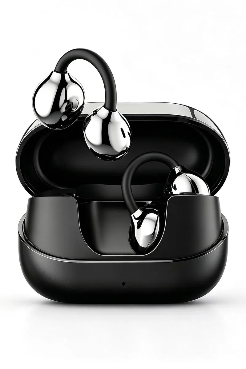 LORDWORLD LORDWORLD open-ear headphones 5.3 g Bluetooth 6.0 24 h black — product photo