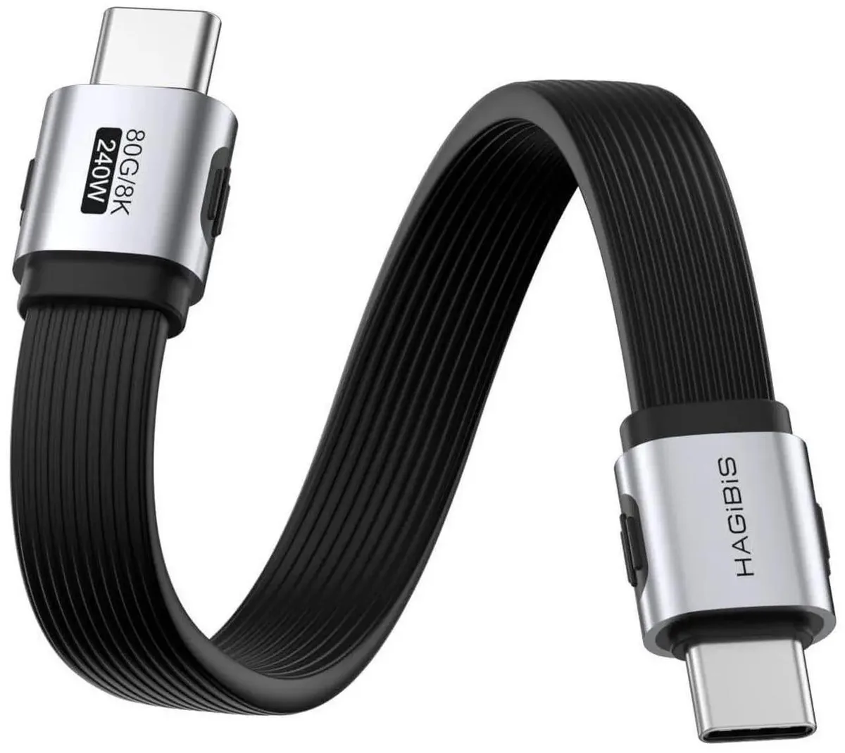 SMUGDESK SMUGDESK 0.5FT Straight USB4 V2.0 USB-C Cable 80Gbps 240W 8K@60Hz — product photo