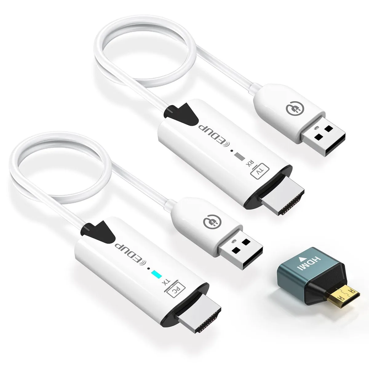  EDUP EP-9906 Wireless HDMI Transmitter Receiver 4K Decode 1080P Output — product photo