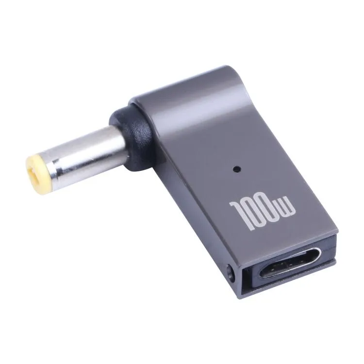 eForChina eForChina 100W USB-C Female to DC 5.5 x 2.5mm Male Adapter — product photo