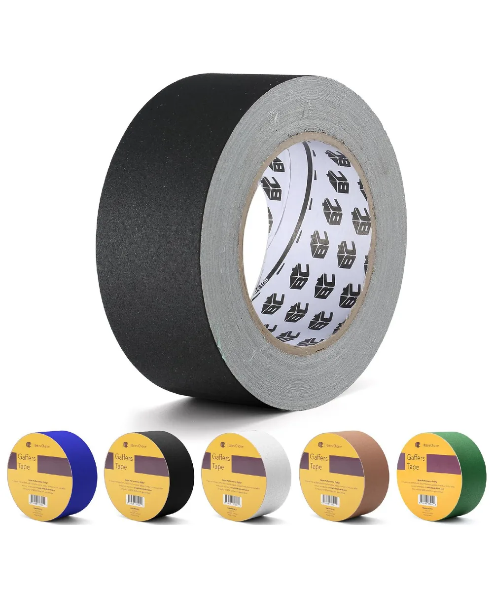  Bates Choice GF01 Gaffers Tape 2 Inch 23 Yard Black — product photo