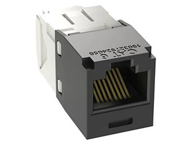 Panduit Panduit CJ688TGBL-24 Cat 6 TG Jack Module Black 24-pack wired accessory — product photo