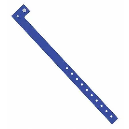 Partners Brand Partners Brand WR121NY Plastic Wristbands Navy PK500 — product photo