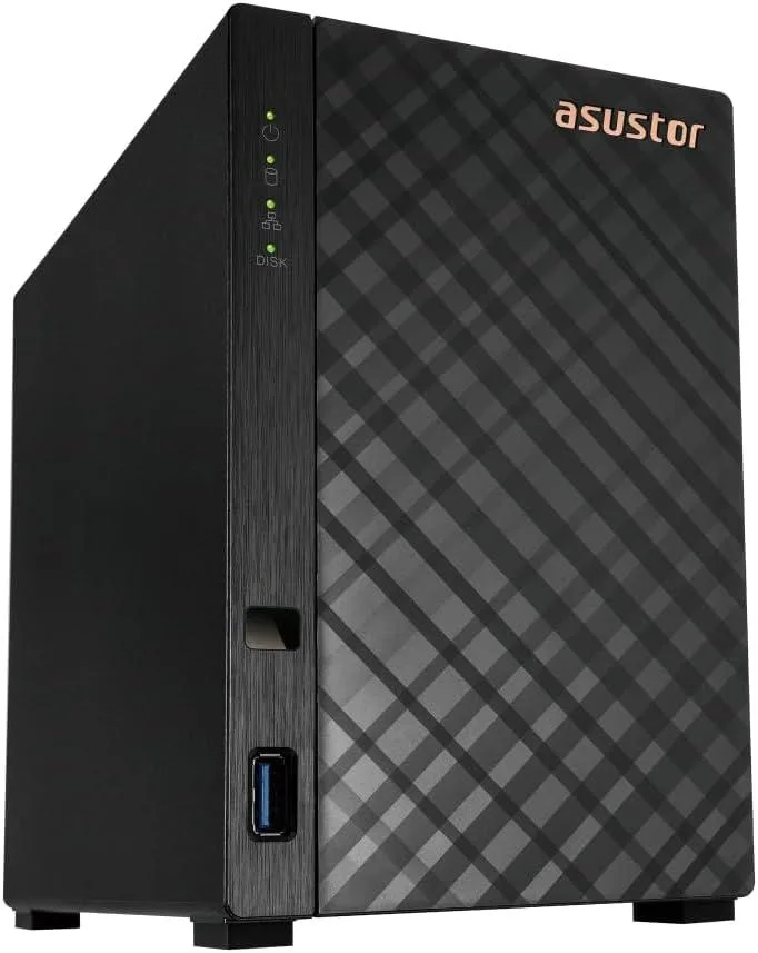 ASUSTOR ASUSTOR AS1202T 2-Bay NAS 1.7 GHz 1 GB DDR4 — product photo