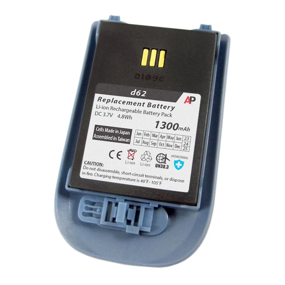 ArtisanPower ArtisanPower Replacement Battery 1300mAh for Ascom d62 i62 9d62 — product photo