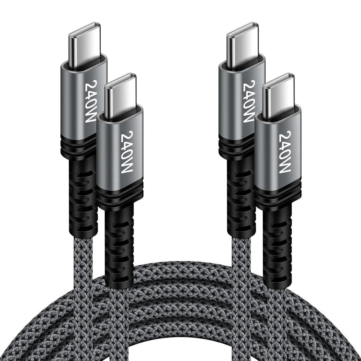  HopePow Samsung Gala USB-C to USB-C Cable 3 ft 240W 5A 48V 480 Mbps — product photo