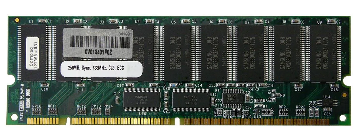 HP HP 127005-031 256MB SDRAM DIMM 168-pin desktop RAM — product photo