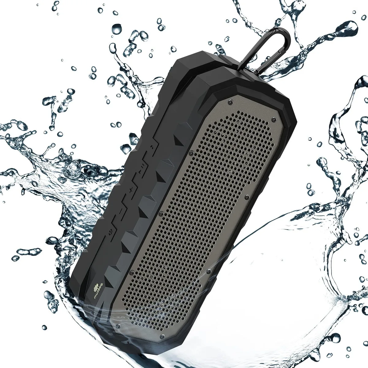  museeq BT20001 10W Portable Speaker 14h IPX5 Black — product photo