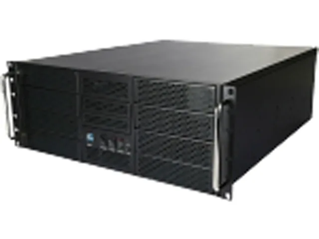 Athena Power Athena Power RM-4UWIN5258G 4U server chassis 8x 5.25" bay 8 slot 2x USB 3.0 — product photo