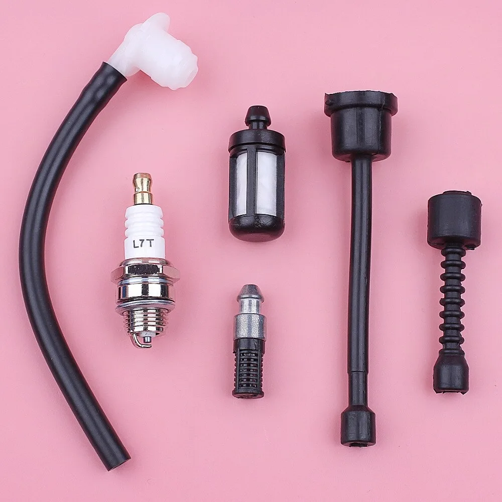 LAHDEK LAHDEK Fuel Oil Filter Line Hose Spark Plug Kit Stihl 070 090 — product photo