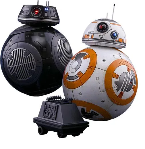 Hot Toys Hot Toys MMS442 Star Wars The Last Jedi BB-8 &amp; BB-9E action figure — product photo