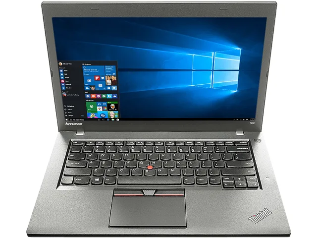 Lenovo Lenovo T450/i5/8/240/W10P/B laptop 14.0" i5-5300U 8GB 240GB SSD — product photo