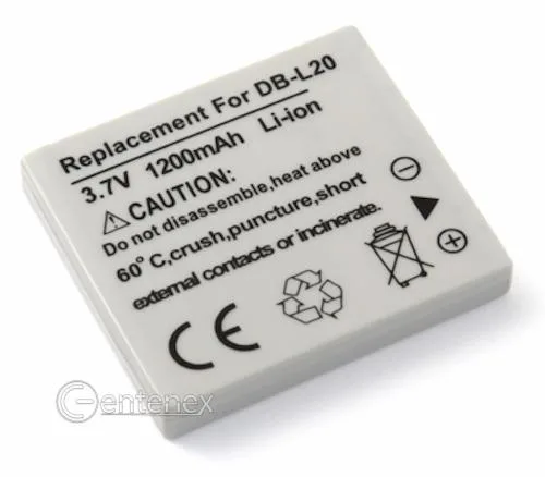 Centenex Electronics Centenex Electronics BASANYODBL20 Li-ion 1.2 Ah camera battery — product photo