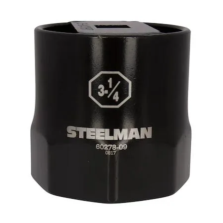 Steelman 8-point locknut socket, black powder coat, 3/4-inch drive