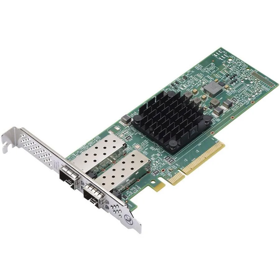 Lenovo Lenovo 4XC7A08238 ThinkSystem Broadcom 57414 10/25GbE SFP28 2-Port PCIe Network Card — product photo