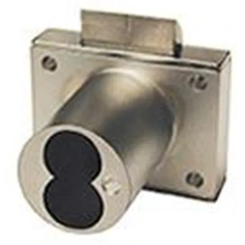 Olympus Lock Inc. Olympus Lock Inc. L72V-26D Satin Chrome Cabinet Spring Latch Drawer Lock — product photo