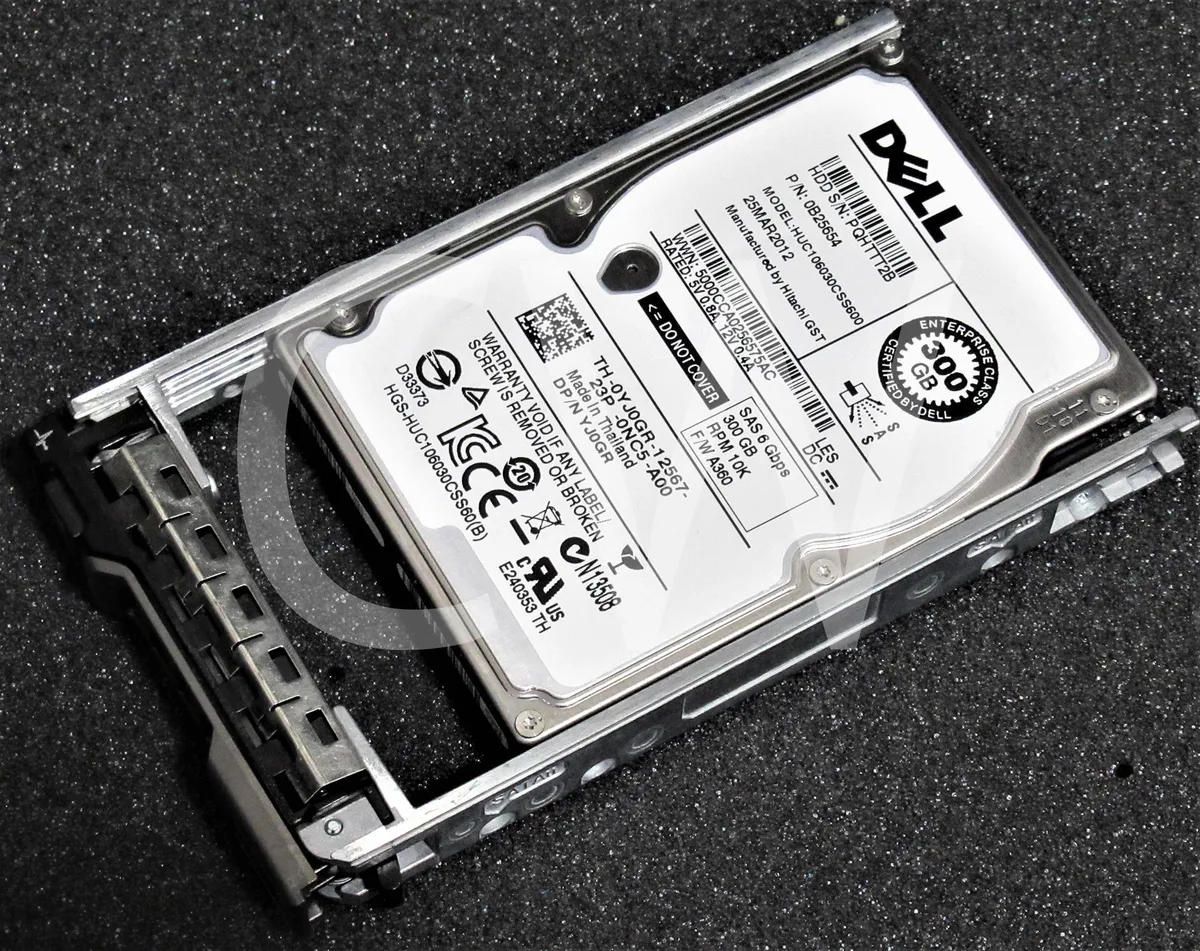 DELL DELL HUC106030CSS60 300GB 10000RPM SAS 64MB 2.5in internal hard drive — product photo