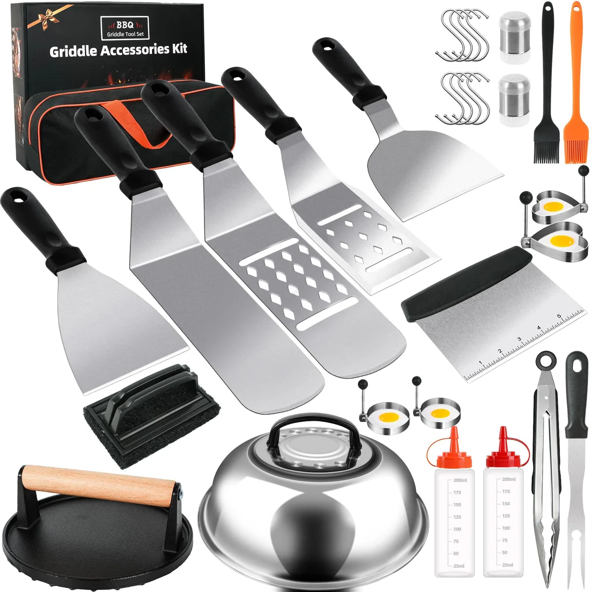  Healthy Living 30pcs Griddle Accessories Kit Stainless Steel — product photo