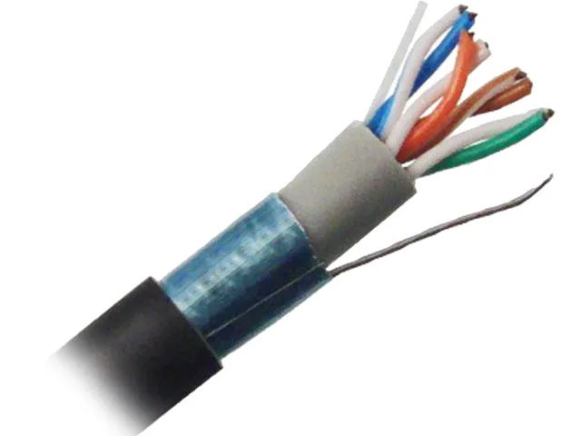 Nippon Labs Nippon Labs 80C5CMXT-2152BKWS network ethernet cable Cat 5E 1000 ft Black 24 AWG — product photo