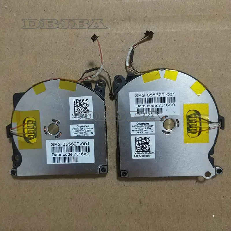 DBTLAP DBTLAP CPU GPU Fan for HP Spectre 13-V010CA 13-V011DX 13-V018CA — product photo