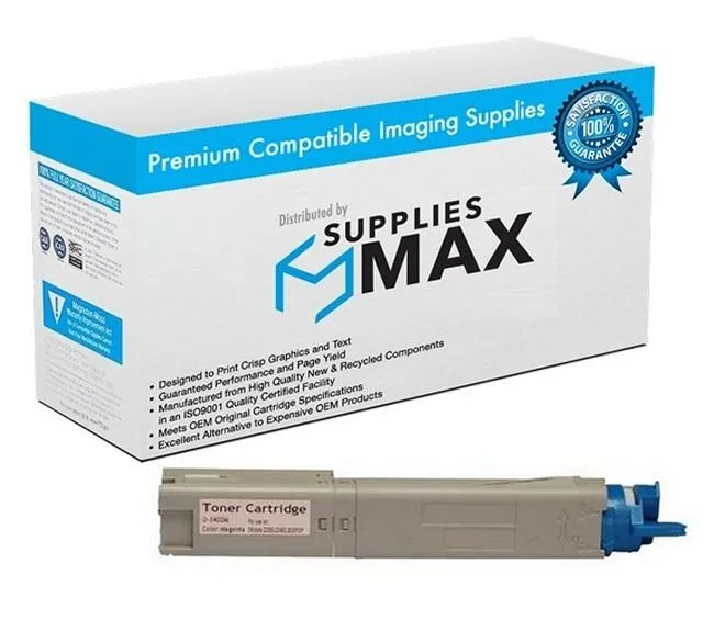 SuppliesMax SuppliesMax Okidata 43459304 Black toner cartridge 2500 pages — product photo