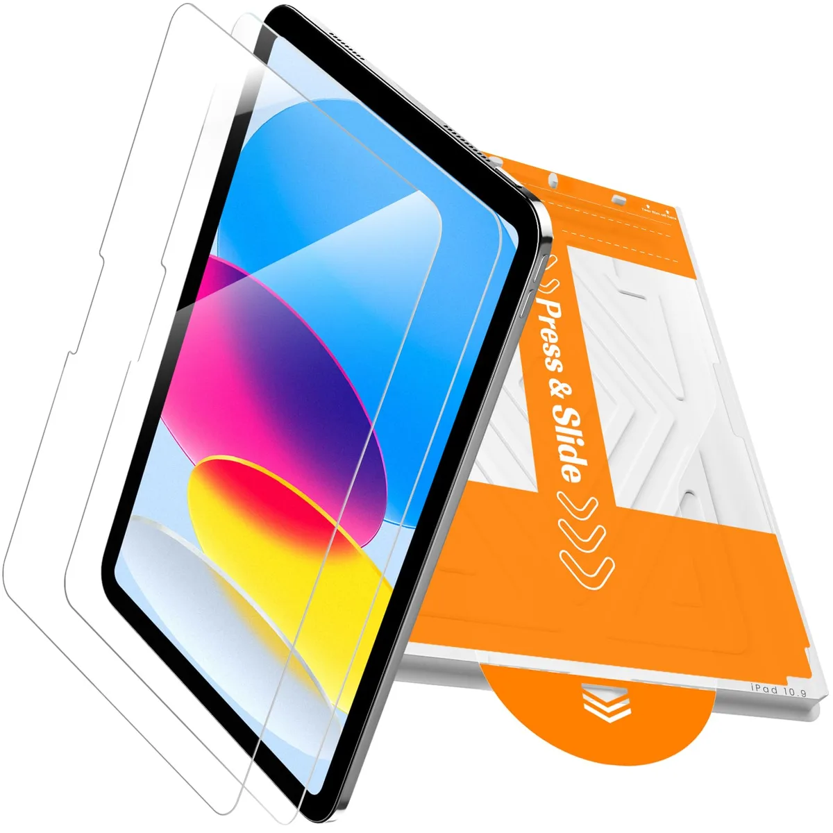  PandaShield 2-Pack Tempered Glass for iPad 11th/10th Gen 11/10.9 inch — product photo