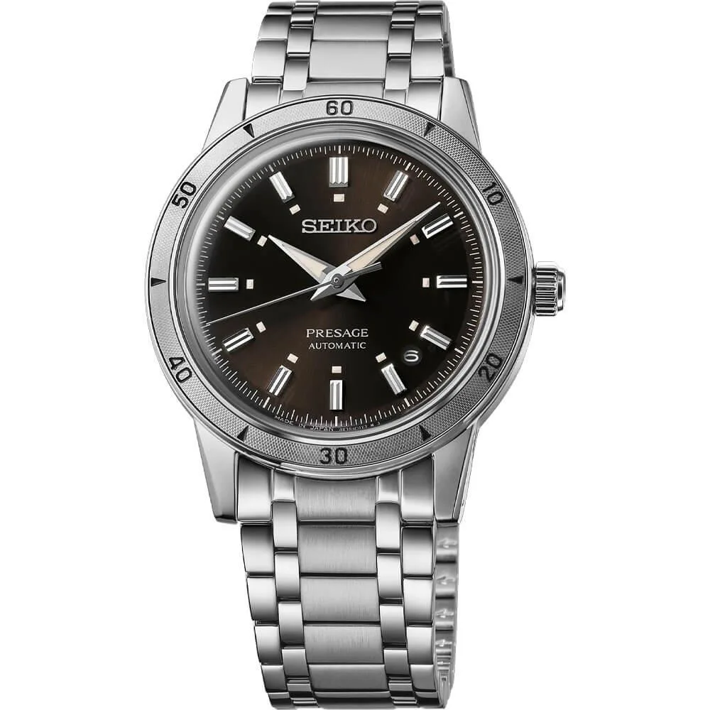 Seiko Seiko SRPL09 Presage Style60s Automatic Watch Brown 39.5mm — product photo