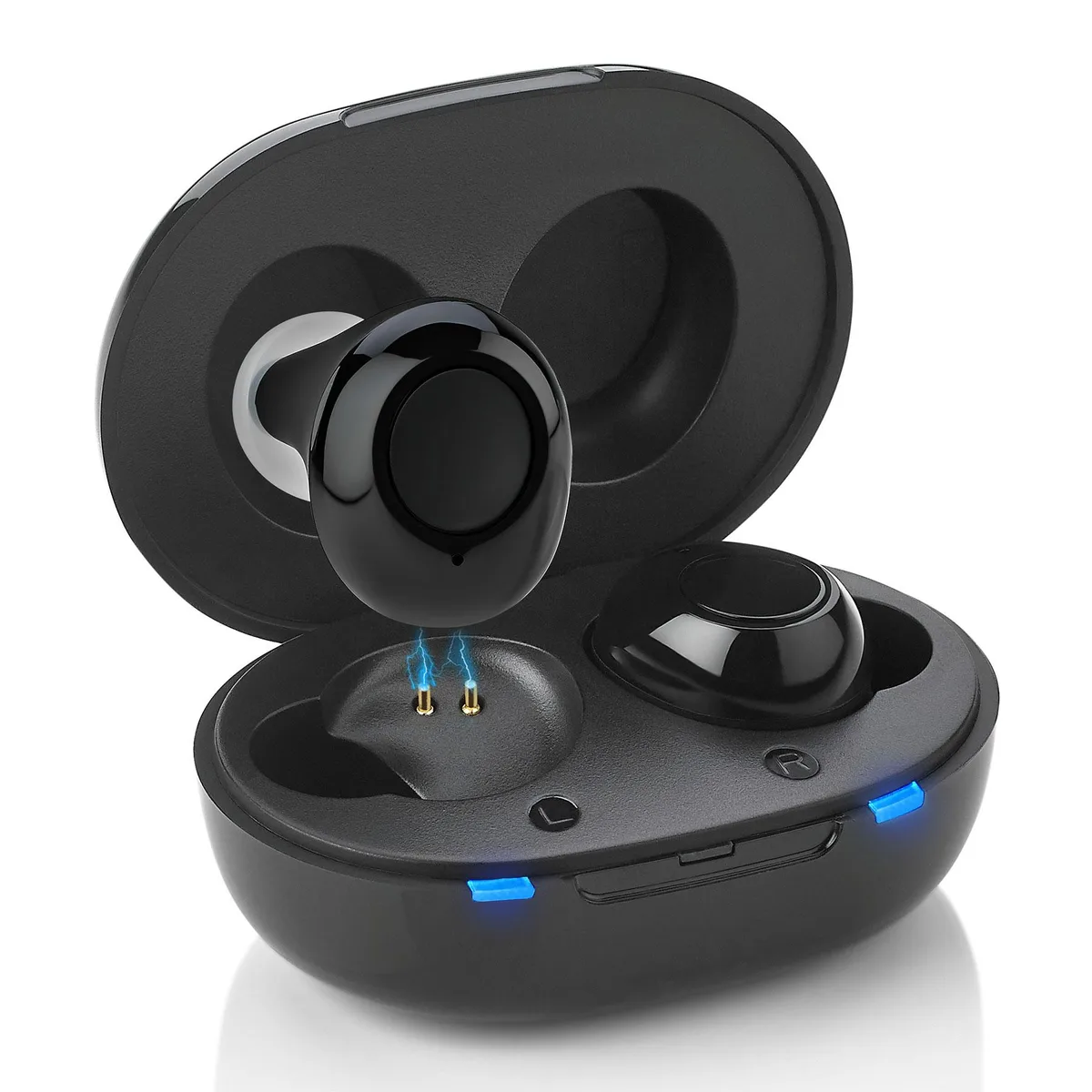 MEDca MEDca Rechargeable Digital Hearing Amplifier 2 Piece Set Black — product photo