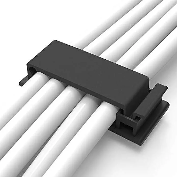 TAURKENAM TAURKENAM Cable Clips 20pcs Self-Adhesive Power Adapter — product photo