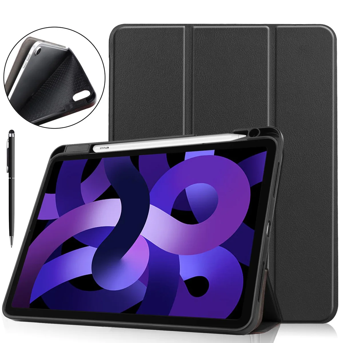 Werleo Werleo iPad Air 11 2024 2025 10.9 2020 2022 Case Black — product photo