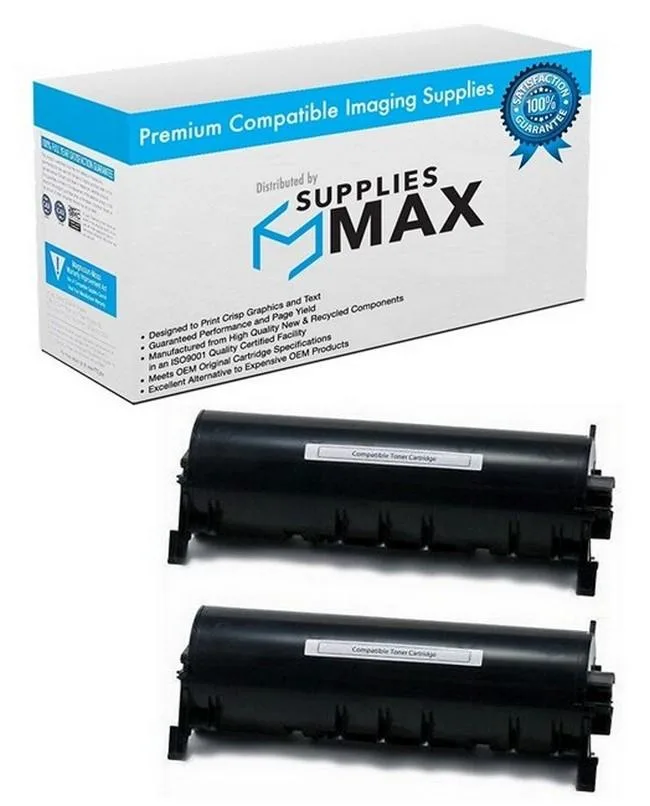 SuppliesMax SuppliesMax KX-FA85_2PK toner cartridge 2-pack 5000 pages — product photo