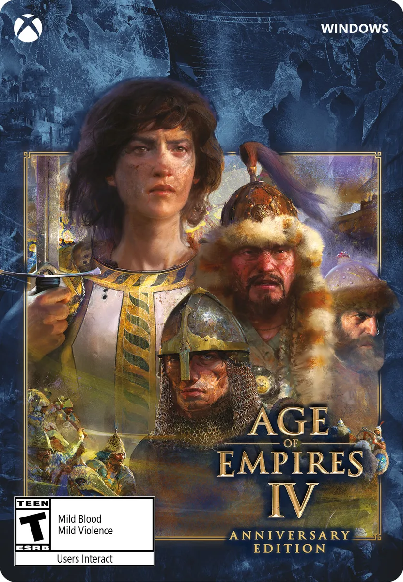 Microsoft Microsoft 2WU-00040 Age of Empires IV: Anniversary Edition downloadable game — product photo