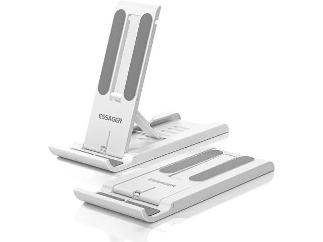 Manw Manw 2 Pack Adjustable Foldable Phone Mount White — product photo