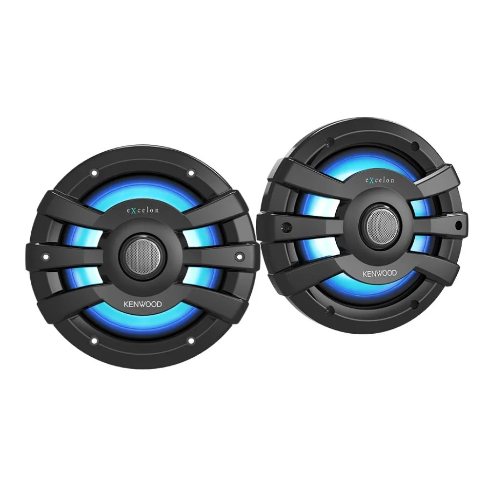 KENWOOD KENWOOD eXcelon XM77BL 7.7" 100W RMS IPX6 car speaker (Black) — product photo