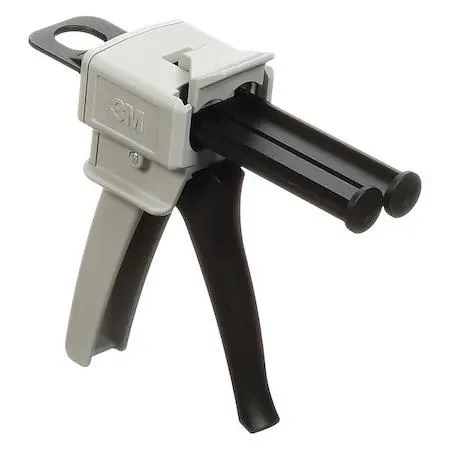 3M EPX black and grey plastic dual-cartridge manual applicator with two plungers