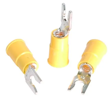 3M 3M LFV14-10 Fork Terminal #10 Stud 14 AWG 1000 V Vinyl — product photo