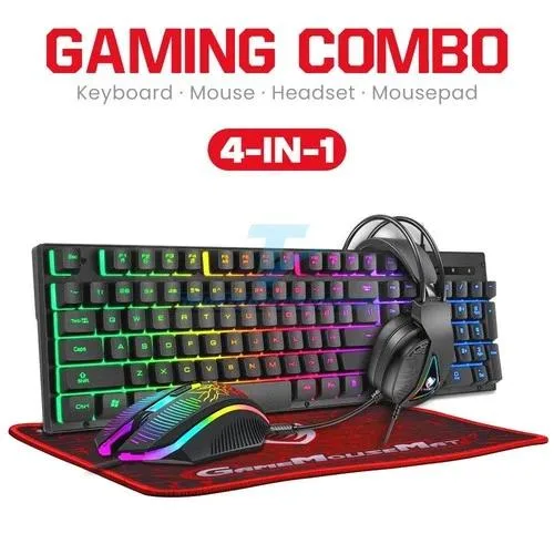  Redragon MF800 4-in-1 Gaming Keyboard Bundle — product photo