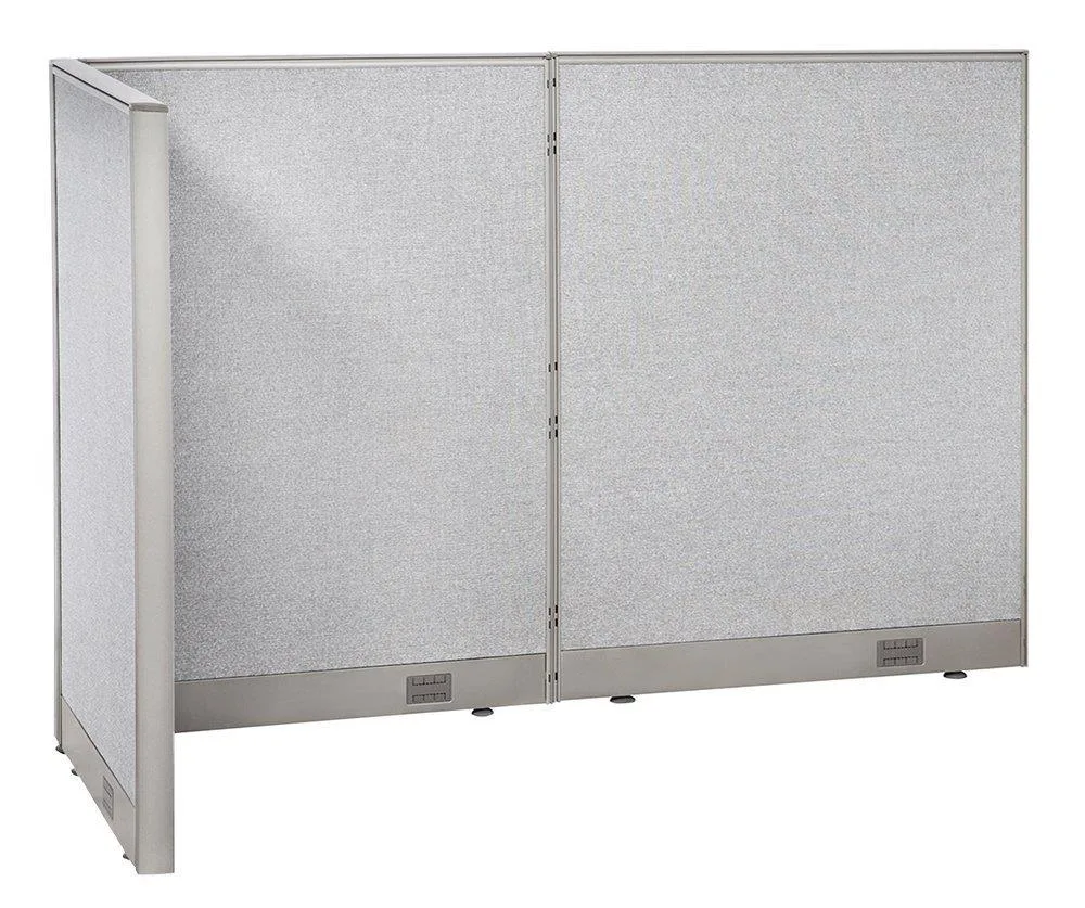 GOF GOF L-Shaped Office Partition Set 36"D x 72"W x 48"H — product photo