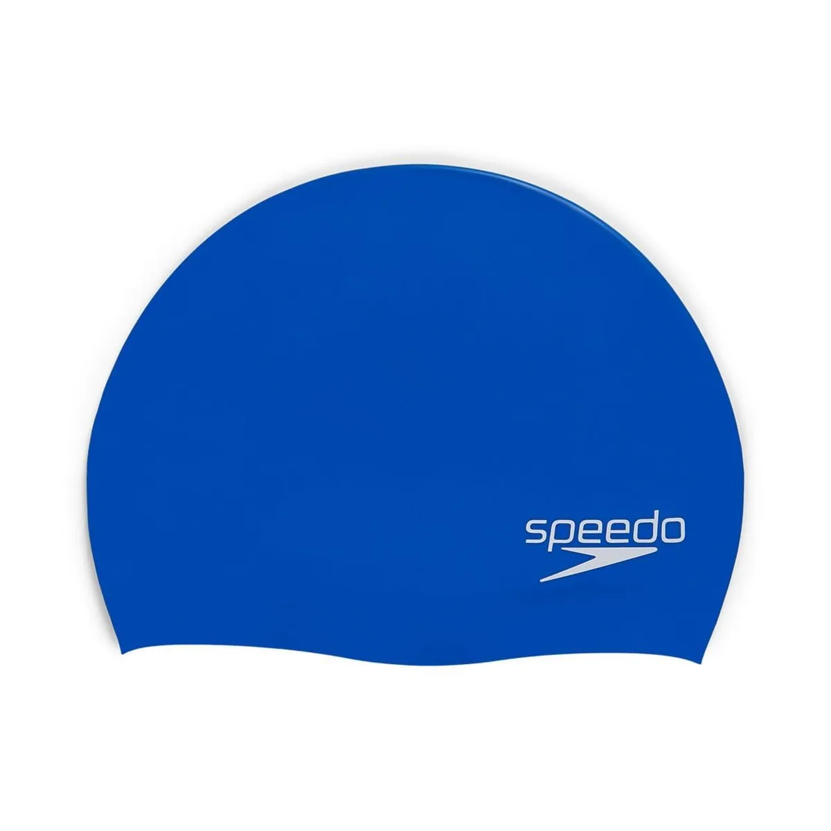  Speedo Unisex Adult Silicone Swim Cap Blue One Size — product photo