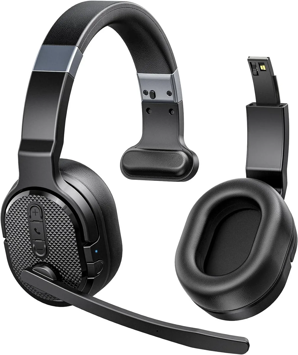 BFKK BFKK Bluetooth 5.3 Headset 50 Hours Detachable Earpad — product photo