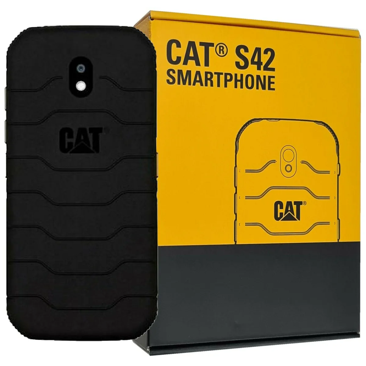Caterpillar Caterpillar CAT S42 DS 32GB 3GB RAM 5.5" Black Dual SIM cell phones - unlocked — product photo